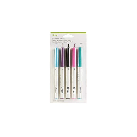 Cricut Gel Pen Set - Peacock 1.0 Pink 2004596 NEW 5 Pack - Picture 3 of 6